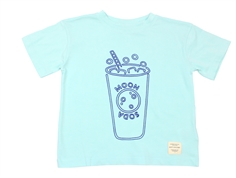 Soft Gallery t-shirt Asger blue tint blue soda